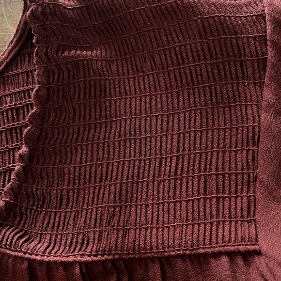 NWOT Torrid burnt orange polyester blouse size 5 (28) - Picture 6 of 11